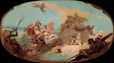 De Apotheose van Admiraal Vettor Pisani door Giovanni Battista Tiepolo